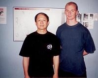 Morne and Dr Yang after training together in Pretoria, South Africa